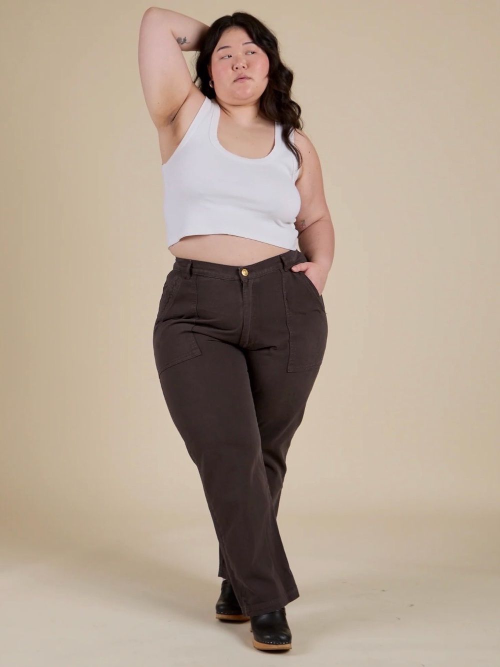 Big Bud Press Work Pants Espresso Brown 0XL 29” Inseam EUC - Never Worn!